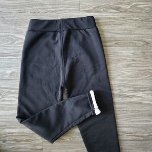 Fleece Lined Black Leggings